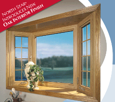 Oak Interior Finish Windows